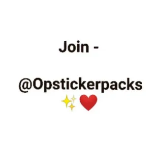 💖 Join - 
@Opstickerpacks sticker, unisciti, opstickerpacks, telegram, social media telegram sticker