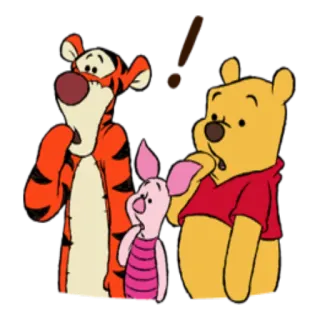 Винни Пух telegram stickers