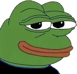 🇨🇰 Pepe the Frog มีม, เปเป้, กบ, มีมอินเทอร์เน็ต, อินเทอร์เน็ต, การ์ตูน telegram sticker