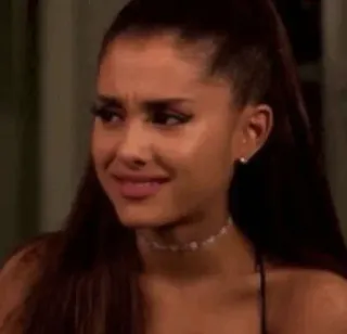 🌃 Ariana Grande มีม, รีแอคชั่น, อารีอานา กรานเด, คนดัง telegram sticker