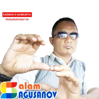 🙏 KASMAN S KAMSURYA PENGURUS PUSAT IGI whatsapp sticker