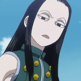 😒 Milluki Zoldyck Hunter x Hunter Anime, Personaje, Milluki Zoldyck, Hunter x Hunter, Familia Zoldyck telegram sticker