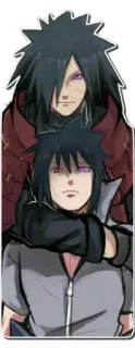 😏 Madara Uchiha, Sasuke Uchiha Naruto Anime, Mangá, Personagens, Ninja telegram sticker