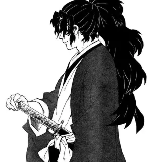 🌓 kiếm, katana, vũ khí, anime, manga, chiến binh telegram sticker