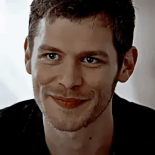 🥨 Klaus Mikaelson The Vampire Diaries actor, vampire, handsome, portrait, man, joseph morgan telegram sticker