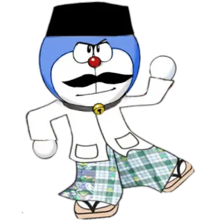 😂 Doraemon Doraemon, Anime, Cartoon, Traditionell, Indonesien, Kultur whatsapp sticker