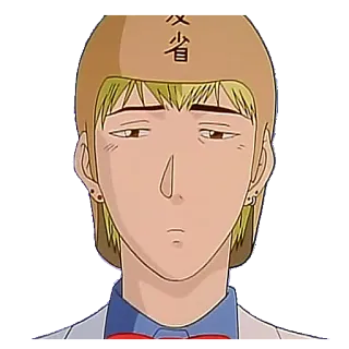 😕 省 anime, japanese, character, portrait telegram sticker