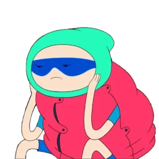 Adventure time by @manarjaafar telegram stickers