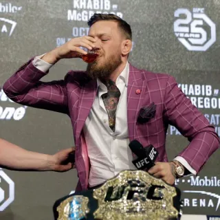 🥃 Conor McGregor KHABIB-McGP
OCT
UFC
VEARS
HABIB
REGO Конор Макгрегор, MMA, UFC, Боец, Спорт, Хабиб, Бои whatsapp sticker