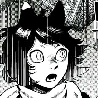 😱 Nero Black Clover telegram sticker
