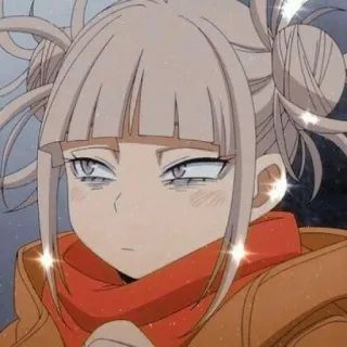 🧧 Himiko Toga My Hero Academia Anime, Toga, Villano, Chica, My Hero Academia telegram sticker