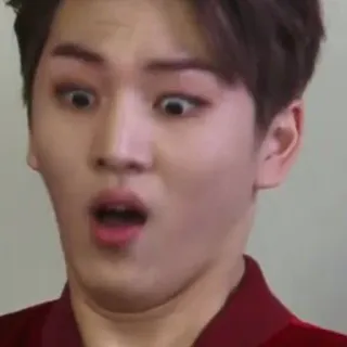😰 persona, kpop, impactado, meme, sorprendido, gracioso, asiático, retrato telegram sticker