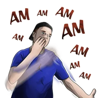 🫢 AM AM AM AM AM AM AM AM telegram sticker