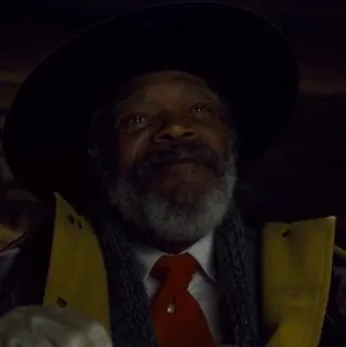 🎗 Samuel L. Jackson aktor, film, mężczyzna, portret, kapelusz telegram sticker