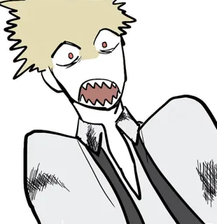😱 personnage, choqué, animé, criant, dessin animé, surpris telegram sticker