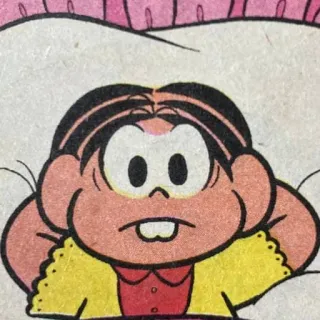 😐 Monica Monica's Gang Kartun, Karakter, Monica, Turma da Mônica telegram sticker