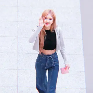 ⛅️ Rose K-Pop, Sängerin, Frau, Rose, Blackpink telegram sticker
