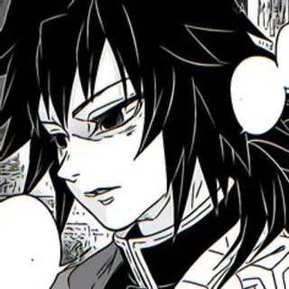 🕳 Giyu Tomioka Demon Slayer Anime, Manga, Demon Slayer, Giyu Tomioka telegram sticker