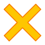 ❌