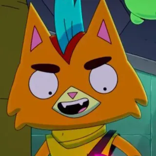 😄 KVN Final Space cartone animato, Final Space, KVN, animato, fantascienza, personaggio, divertente telegram sticker