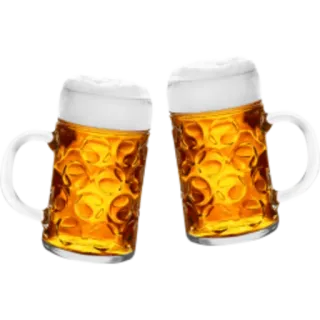 🙃 bia, đồ uống, chúc mừng, rượu, ăn mừng, lễ hội oktoberfest telegram sticker