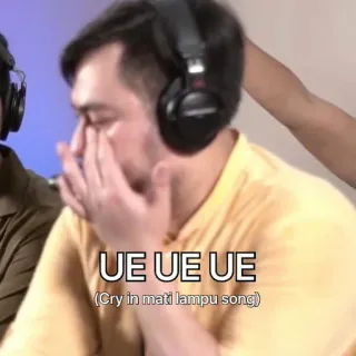 🤏 UE UE UE
(Cry in mati lampu song) whatsapp sticker