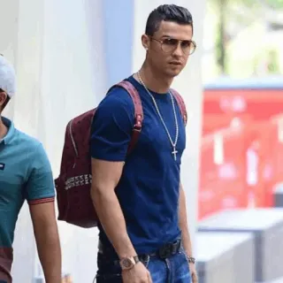 🏆 Cristiano Ronaldo soccer, athlete, celebrity, sport, fashion telegram sticker
