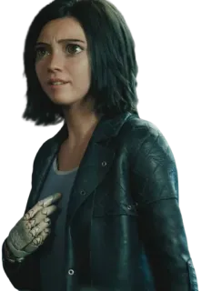 🤨 Alita Alita: Battle Angel Alita, Cyborgue, Mangá, Battle Angel, Filme whatsapp sticker