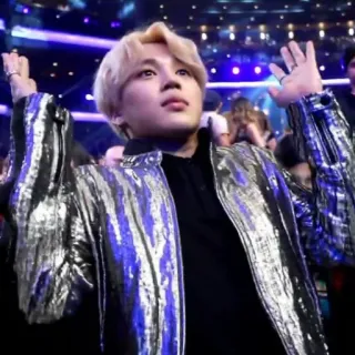 🦋 Jimin Jimin, K-Pop, BTS, cantante, celebridad, coreano whatsapp sticker