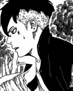 🪐 Kawaki Boruto 动漫, 漫画, 博人传, 川木, 角色 telegram sticker