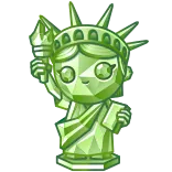 🎁 Statue of Liberty whatsapp sticker
