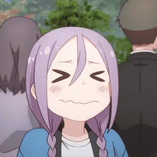 🤬 动漫, 女孩, 卡通, 角色, 可爱, 萌 telegram sticker