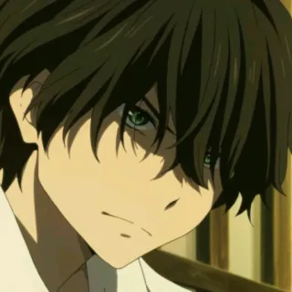 🍀 アニメ, キャラクター, 男の子, アニメーション, ポートレート telegram sticker