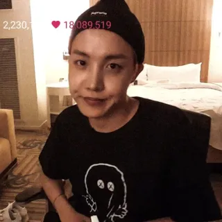 ⭐️ J-Hope kpop, 歌手, 偶像, 韩国, 音乐 telegram sticker