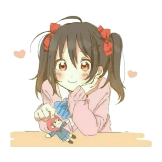 😍 Nico Yazawa Love Live! Anime, Lucu, Gadis, Idola, Love Live, Nico Yazawa telegram sticker