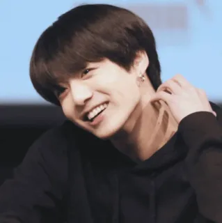 😅 Jungkook kpop, bts, ca sĩ, thần tượng, cười, chân dung, nam, châu Á telegram sticker