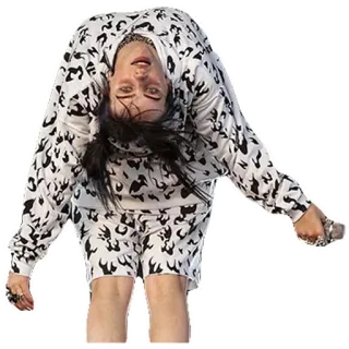 🤸‍♀️ Billie Eilish певец, музыка, поп, Билли Айлиш, музыкант, знаменитость telegram sticker