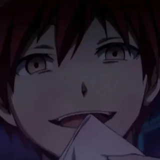 😊 Akabane Karma Assassination Classroom Anime, Dibujos animados, Chico, Escuela, Manga telegram sticker