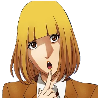 🤔 Meiko Shiraki Prison School Anime, Mujer, Personaje, Prison School, Meiko Shiraki whatsapp sticker
