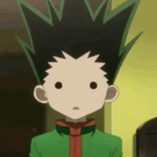 😶 Gon Freecss Hunter x Hunter anime, gon, hunter x hunter, kartun, karakter telegram sticker