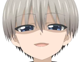😏 Uzaki Hana Uzaki-chan Wants to Hang Out! аниме, милый, самодовольный, манга, Удзаки-тян хочет тусоваться telegram sticker
