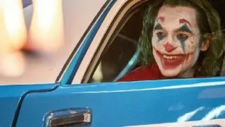 🃏 Joker clown, villain, DC Comics, movie, character telegram sticker