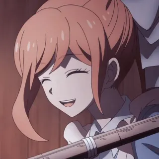🌟 Sonia Nevermind Danganronpa アニメ, 漫画, ダンガンロンパ, ソニア・ネヴァーマインド, 可愛い, 幸せ whatsapp sticker