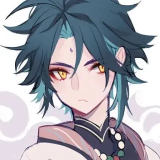 🪀 Xiao Genshin Impact Anime, Manga, Genshin Impact, Xiao, Personaje, Videojuego telegram sticker