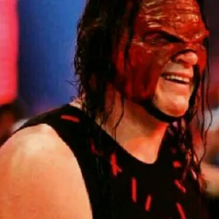 👺 Kane Catch, Catcheur, Masque, Kane, WWE telegram sticker