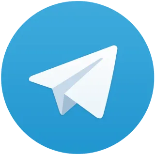 👍 telegram, papierflieger, kommunikation, nachrichten, soziale medien, blau whatsapp sticker