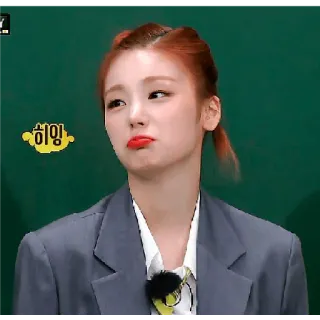 😞 히힝 coreano, espressione, donna, confusa, celebrità telegram sticker