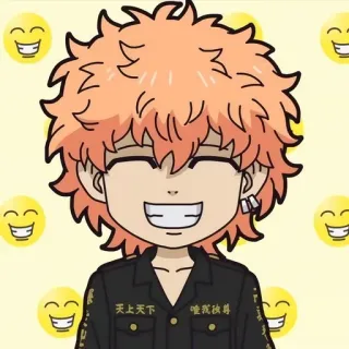 ⚜ 天上天下 唯我独尊 Anime, Cartoon, Manga, Lächeln, Glücklich, Charakter telegram sticker