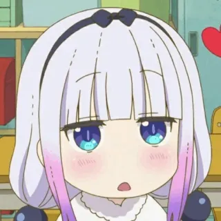 ✨ Kanna Kamui Miss Kobayashi's Dragon Maid Anime, Kanna, Fofo, Kanna Kamui, Miss Kobayashi's Dragon Maid, Dragão telegram sticker