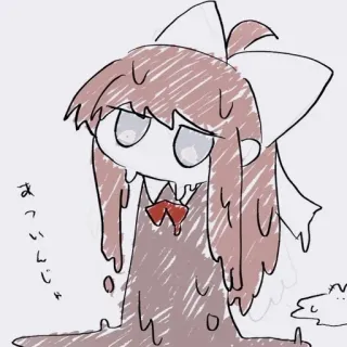 📄 あっ…いんじゃ Anime, Dessin animé, Effrayant, Triste, Manga telegram sticker